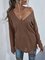Long Sleeve V Neck Shift Shirts & Tops