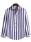 Men's Cotton-Blend Basic Shirt Collar Shirts