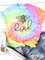 Tie Dyed Print Bee Graphic Tee
