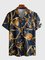 Men's Printed Shirt Collar Shirts