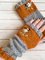Autumn Winter Casual Basic Flora Knitted Gloves
