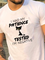 Vintage Cotton-Blend Men's Fashion Print Tee