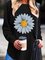 Floral Casual Round Neckline Long Sleeve Blouses