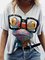 Short Sleeve Animal Shirts & Tops