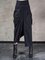 High Waist Wide Leg Culottes Big Crotch Harem Pants /Asymmetrical Slacks Trouser