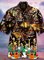 Shirt Collar Printed Casual Shirts & Tops