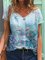 Floral Short Sleeve Printed Casual Shirts & Tops