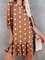 Vintage Half Sleeve Mini Dress