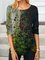 Crew Neck Floral-Print Long Sleeve Floral Shirts & Tops