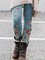 Plus size Floral Leggings Pants