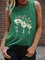 Floral-Print Sleeveless Vests