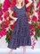 Short Sleeve Floral Cotton-Blend Dresses