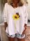 Vintage Long Sleeve Floral Floral-Print Shirts & Tops