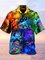 Printed Cotton-Blend Shirt Collar Shirts & Tops