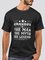 Simple Crew Neck Letter Men's Fashion Print Tee