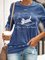 Coffee, Cats & Books Graphic Long Sleeve Sweatshirt