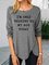 I'm Only Talking To My Dog Today Women's Long Sleeve Crew Neck Top