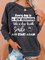 Every Day Is A New Beginning Graphic Long Sleeve Sweatshirt