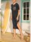 Crew Neck Short Sleeve Dress