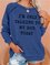 I'm Only Talking To My Dog Today Women's long sleeve sweatshirt