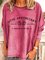 Crew Neck Long Sleeve Shift Cotton Shirts & Tops