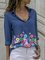 Shirt Collar Buttoned Long Sleeve Shift Shirts & Tops
