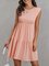 Casual Sleeveless Crew Neck Dress