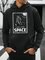 Brushed Cotton-Blend Men's Fashion Print Sweatshirt