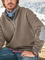 Stand Collar Casual Sweatshirt