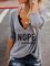 Casual V Neck Shirts & Tops