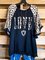 Short Sleeve Letter Crew Neck Shirts & Tops