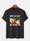 Vintage Printed Men's Fashion Print Tee