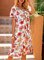 White Paneled Boho Cotton-Blend Dresses