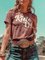 Vintage Crew Neck Tops