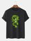 Vintage Animal Printed Men's Fashion Print Tee