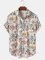 Men's Shirt Collar Printed Shirts
