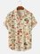 Men's Vintage Printed Cartoon Shirts