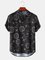 Men's Shirt Collar Cartoon Shirts