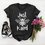 Cotton-Blend Casual Crew Neck T-shirt