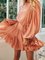 Long Sleeve Crew Neck Dress