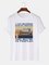 Cotton-Blend Crew Neck Tee Shirts & Tops