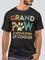 Printed Crew Neck Letter Tee Shirts & Tops