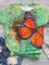 Butterfly Print Casual Cotton-Blend Crew Neck T-Shirts