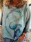 Animal Casual Round Neckline Long Sleeve Blouses