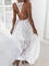Chiffon Plain Casual Dresses