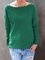 Casual plus size basic base T-shirt Vintage Shift Long Sleeve Solid Shirts & Tops
