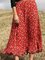 Womnens Boho Floral Skirts
