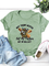 Short Sleeve Holiday Cotton-Blend Shirts & Tops