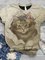 Simple & Basic Crew Neck Short Sleeve Cartoon Shirts & Tops