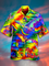 Boho Shirt Collar Shirts & Tops